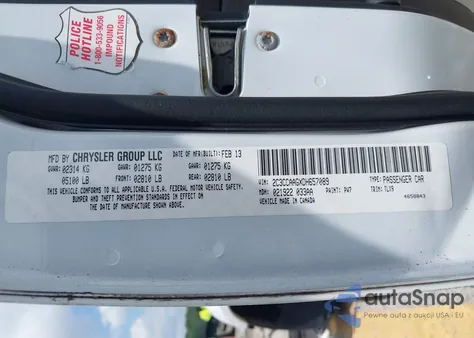 2013 Chrysler 300 Motown из США, поврежденный, VIN 2C3CCAAGXDH657089